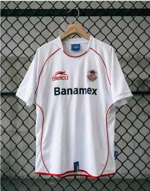 AAA Quality Toluca 05/06 Away White Soccer Jersey